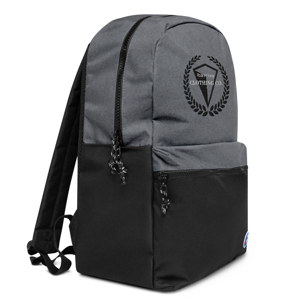 Diamond Shield Embroidered Champion Backpack