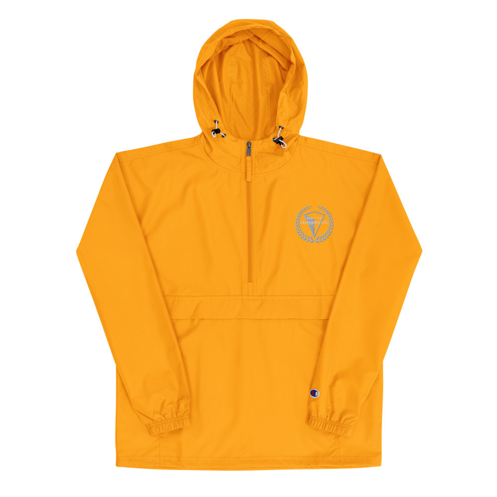 Shield logo Embroidered Champion Packable Jacket