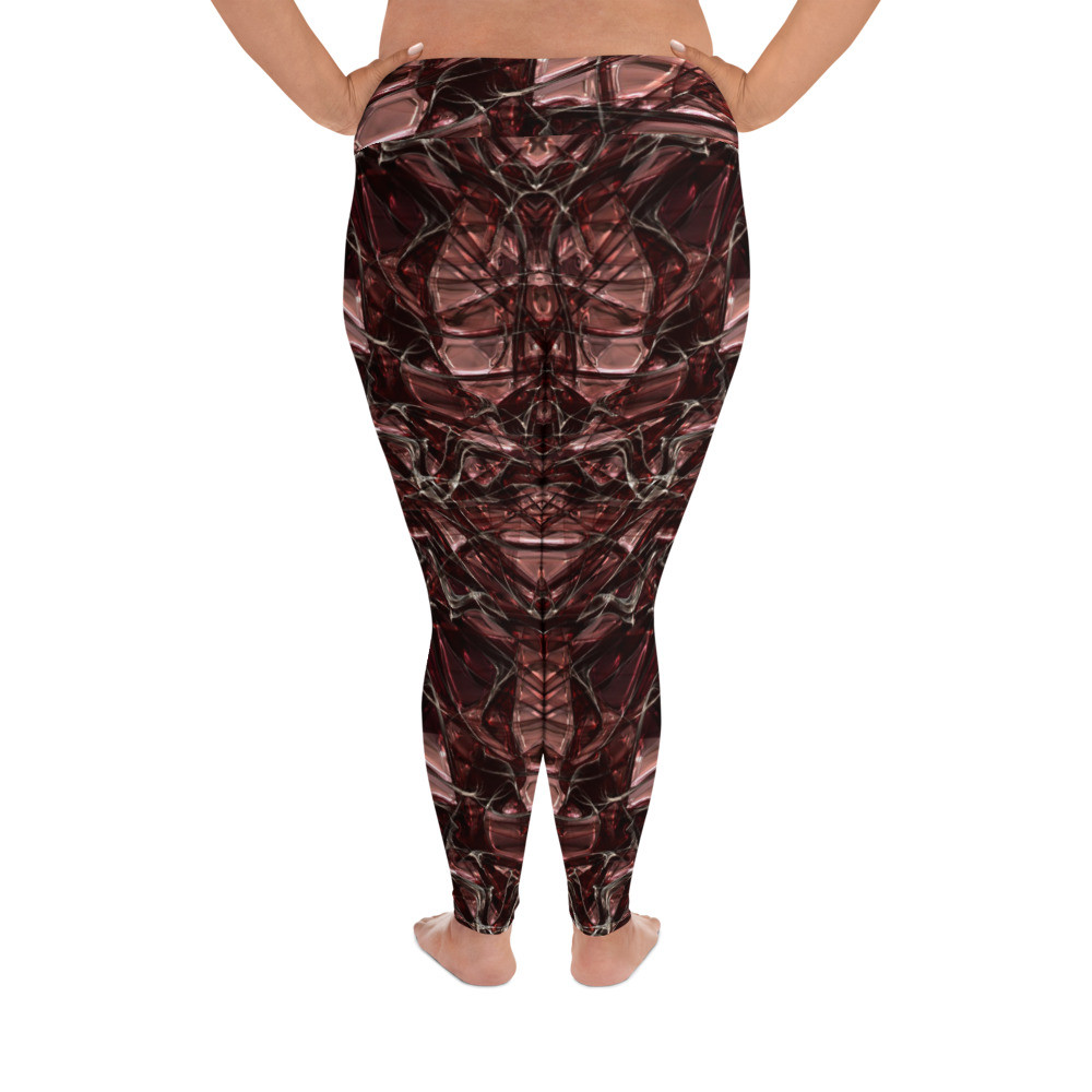 Venomous Queen - All-Over Print Plus Size Leggings