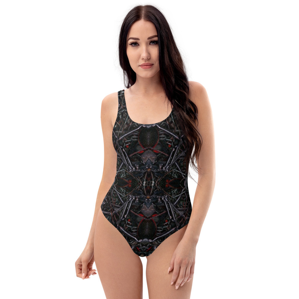The Black Widow - One-Piece Swimsuit
