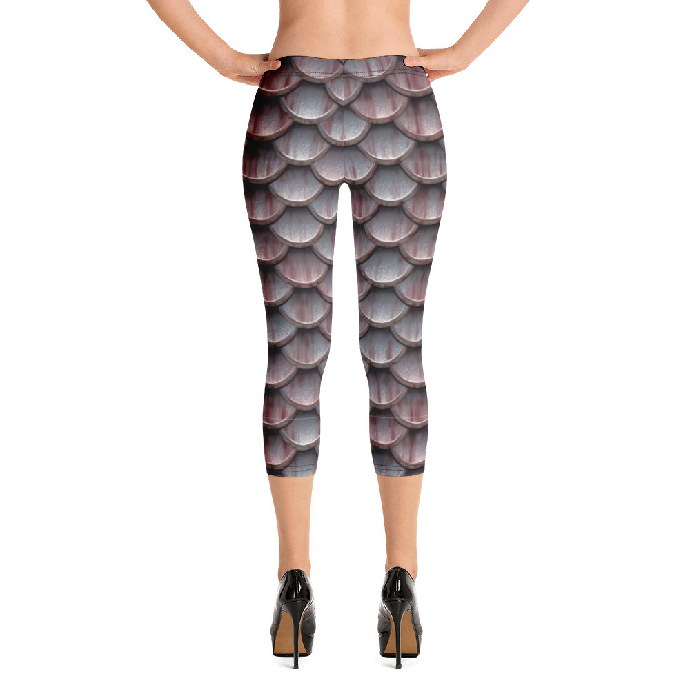 Bloody Scales - Capri Leggings