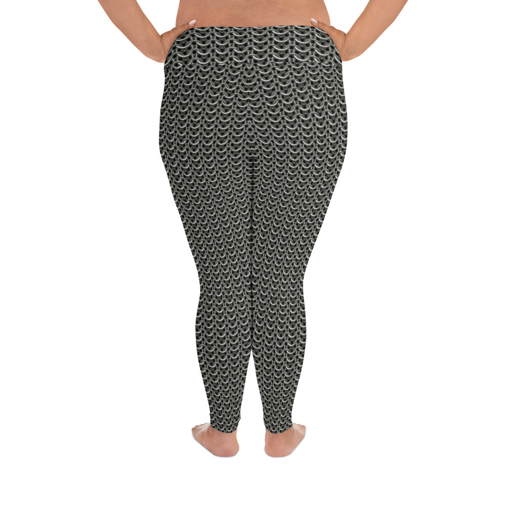 Chained - All-Over Print Plus Size Leggings