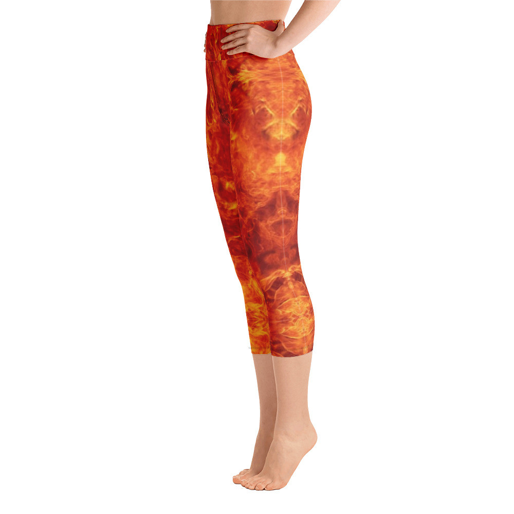 Explosive Personality - Yoga Capri Leggings