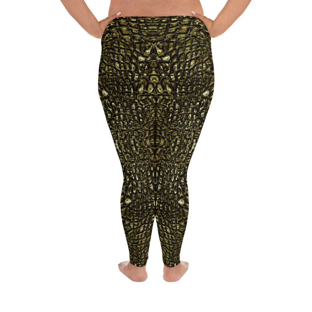 Later Gator - All-Over Print Plus Size Leggings