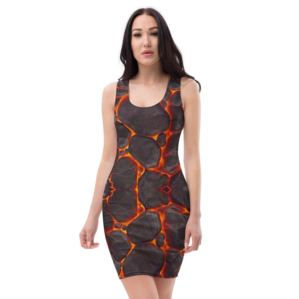 Molten Core - Sublimation Cut & Sew Dress
