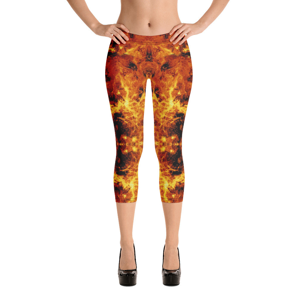 Infernal Rage - Capri Leggings