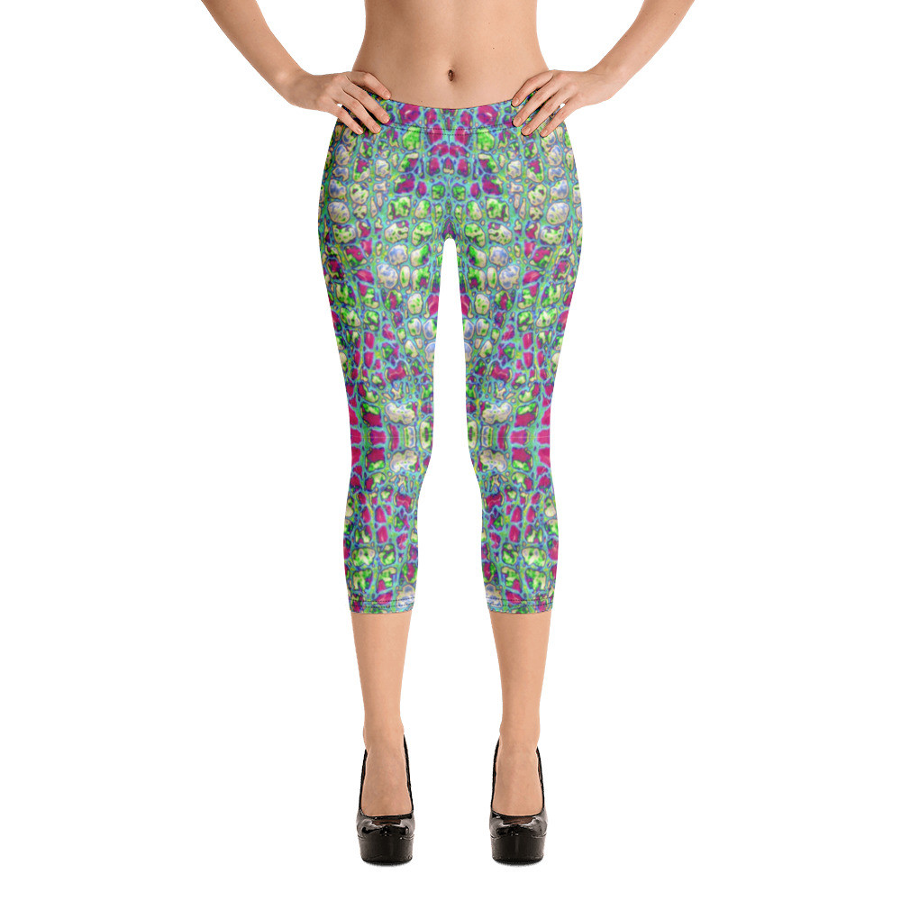 Poisonous Princess - Capri Leggings