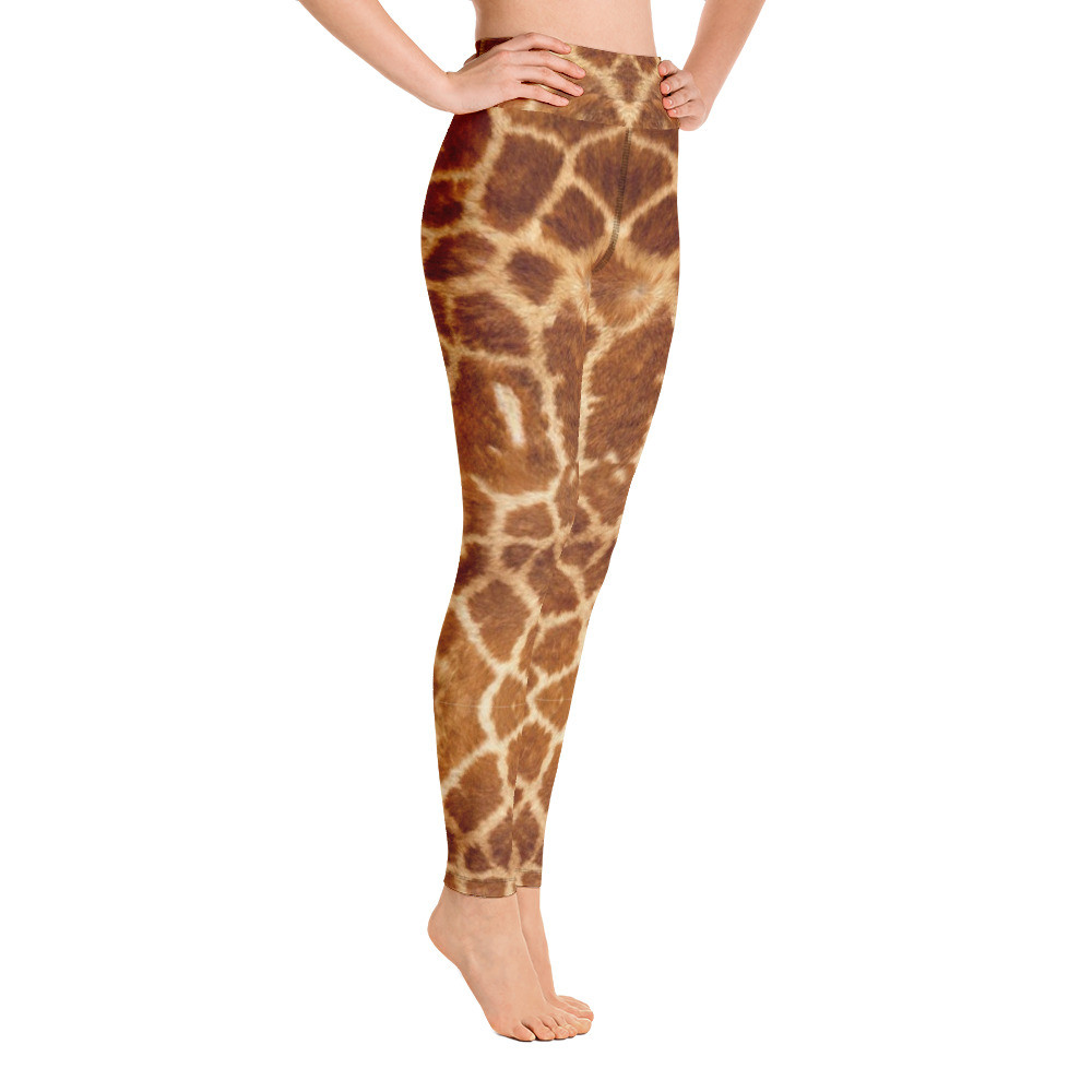 Giraffe Safari - Yoga Leggings