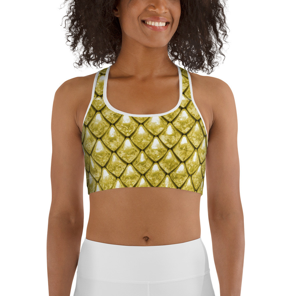 Golden Dragon - Sports bra