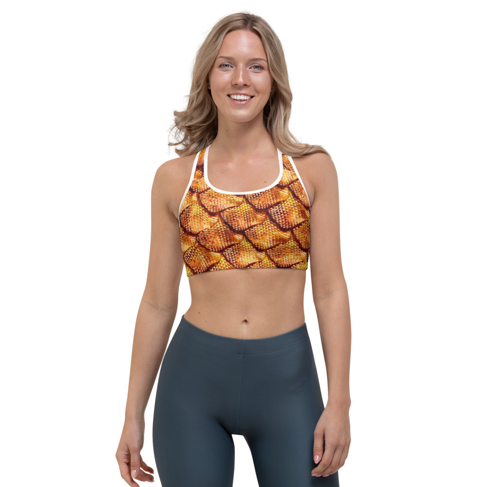 Golden Viper - Sports bra