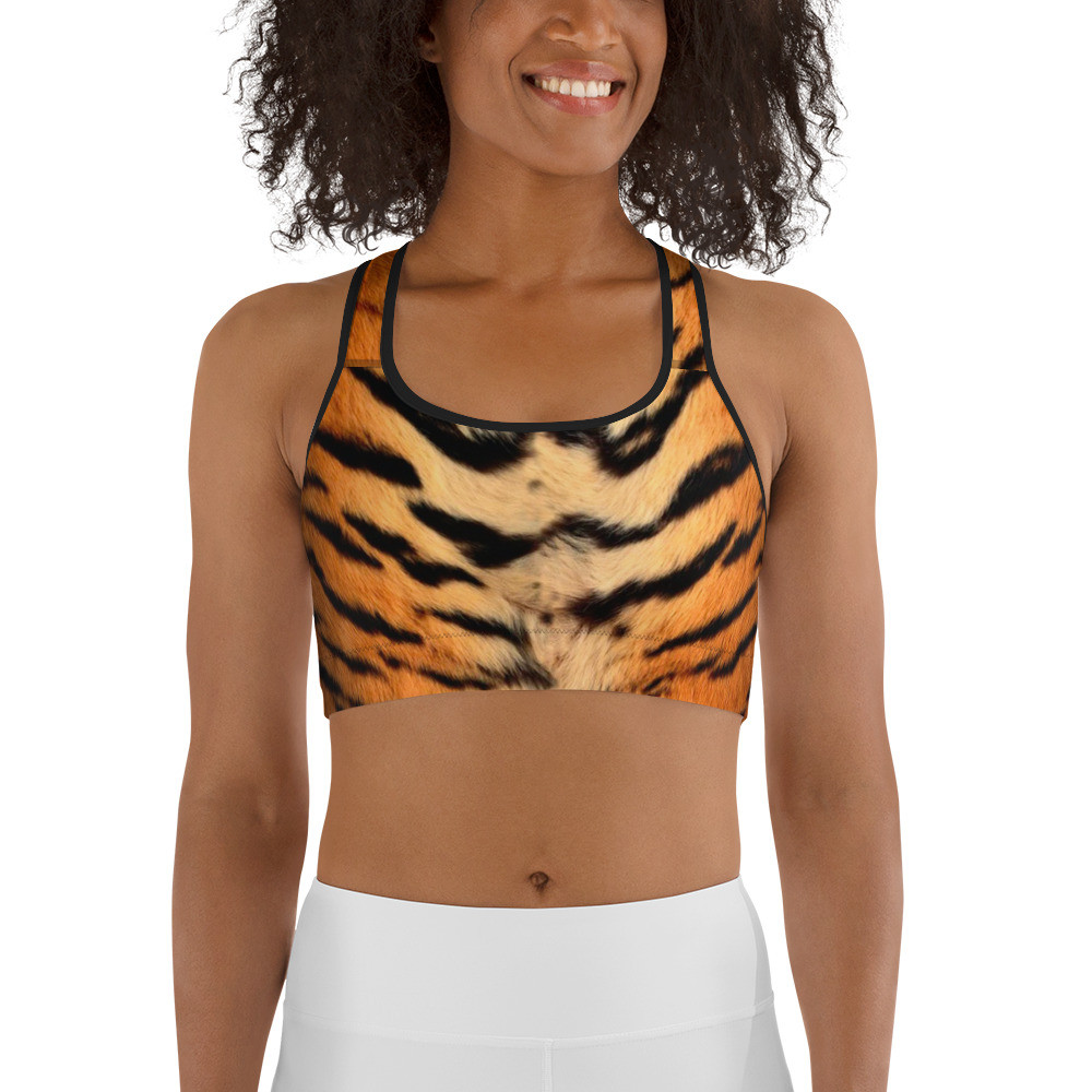 Eye Of The Tiger Fur - Sports bra
