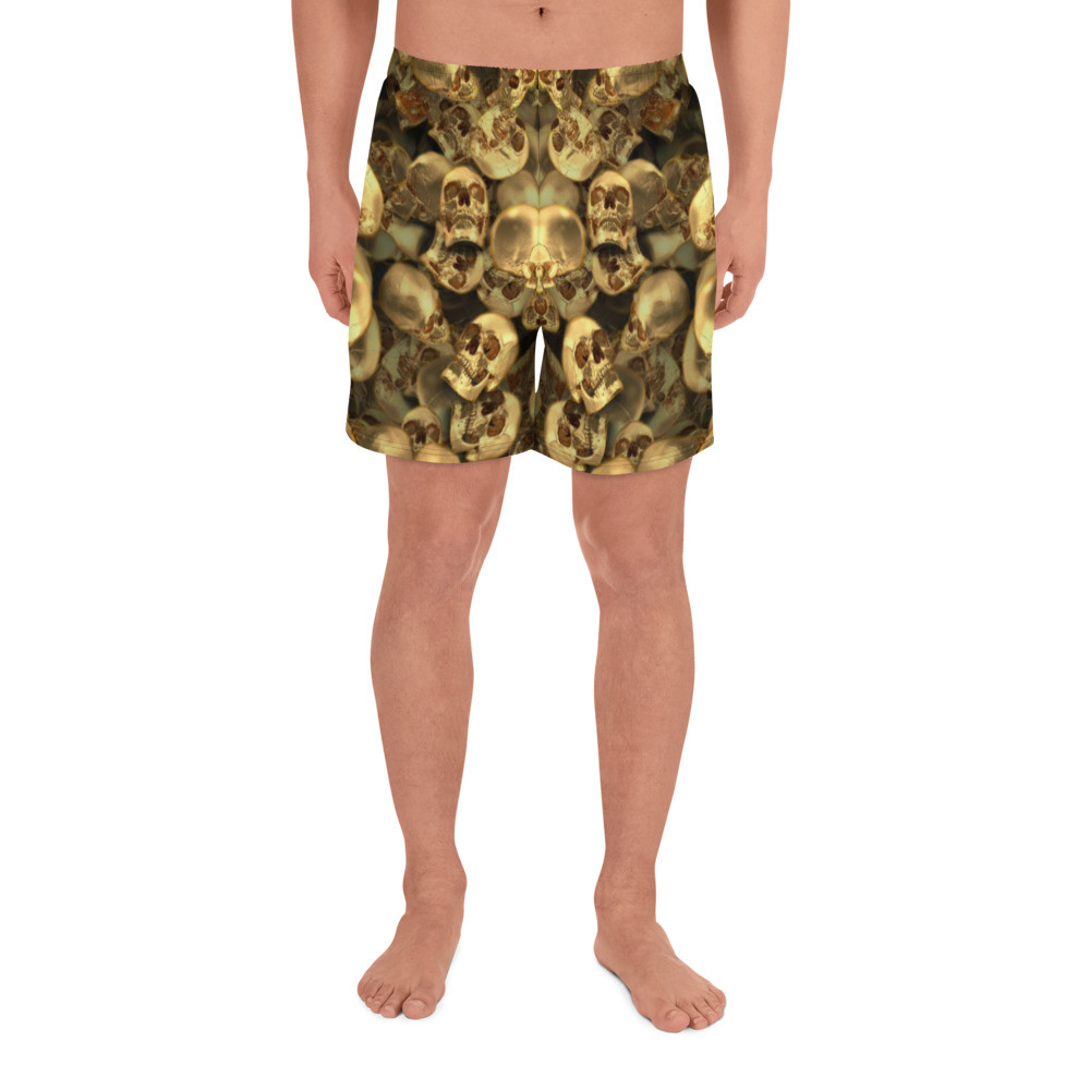 Gold Digger - Men's Athletic Long Shorts