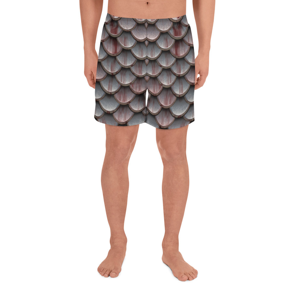 Bloody Scales - Men's Athletic Long Shorts