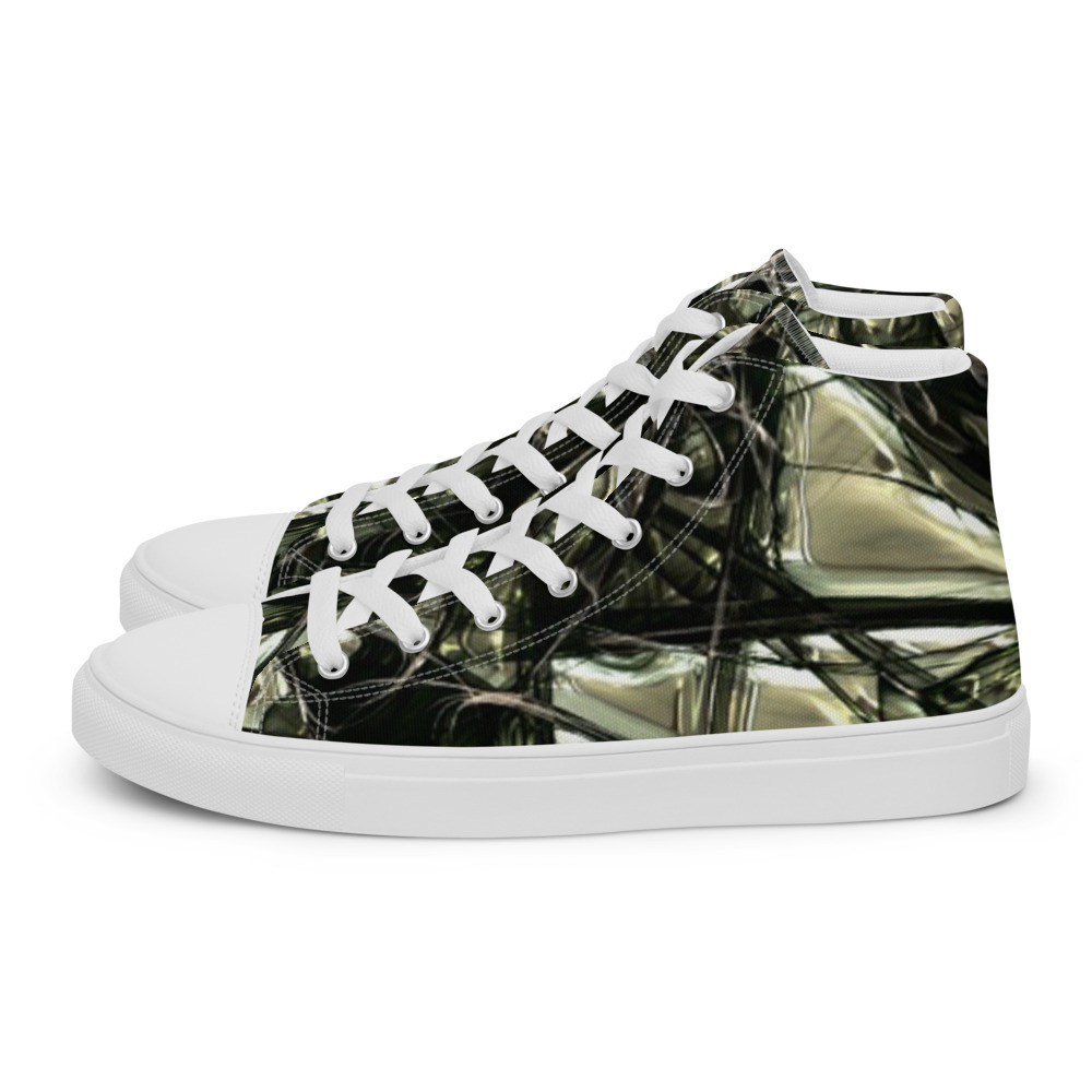 Venomous King - Men’s high top canvas shoes