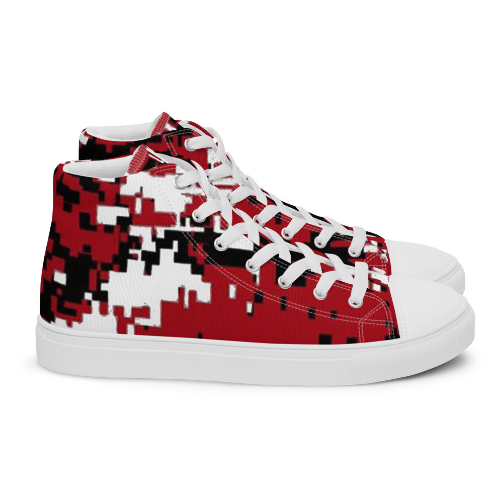 Red Dawn Digi-Snow - Men’s high top canvas shoes