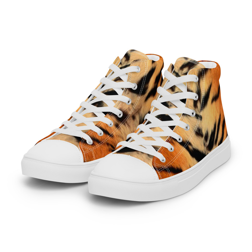 Rawr! - Men’s high top canvas shoes