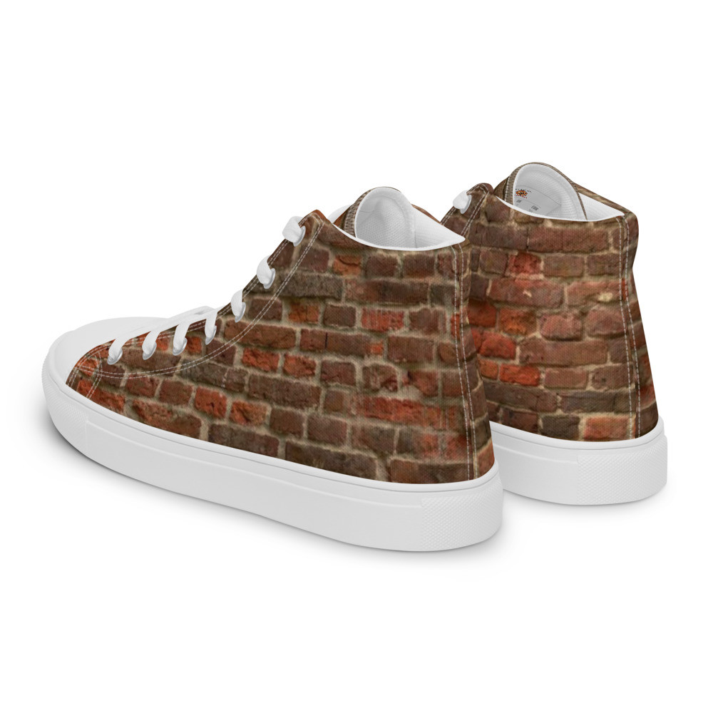 Another Brick... - Men’s high top canvas shoes