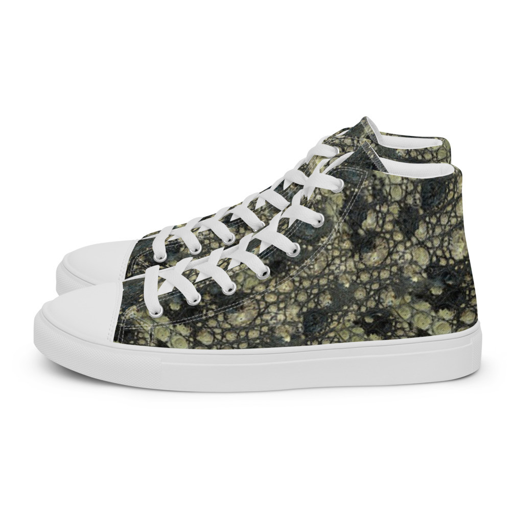 Croc-O-Die - Men’s high top canvas shoes