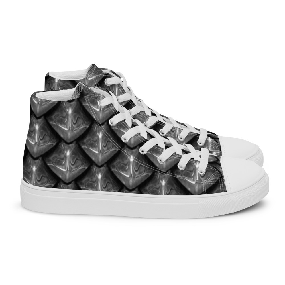 Steel Dragon - Men’s high top canvas shoes