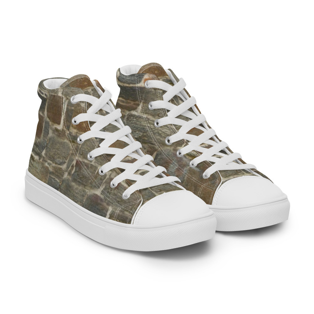 Stoned - Men’s high top canvas shoes