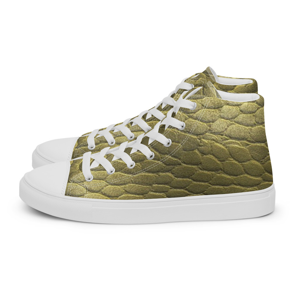 Sand Snake - Men’s high top canvas shoes