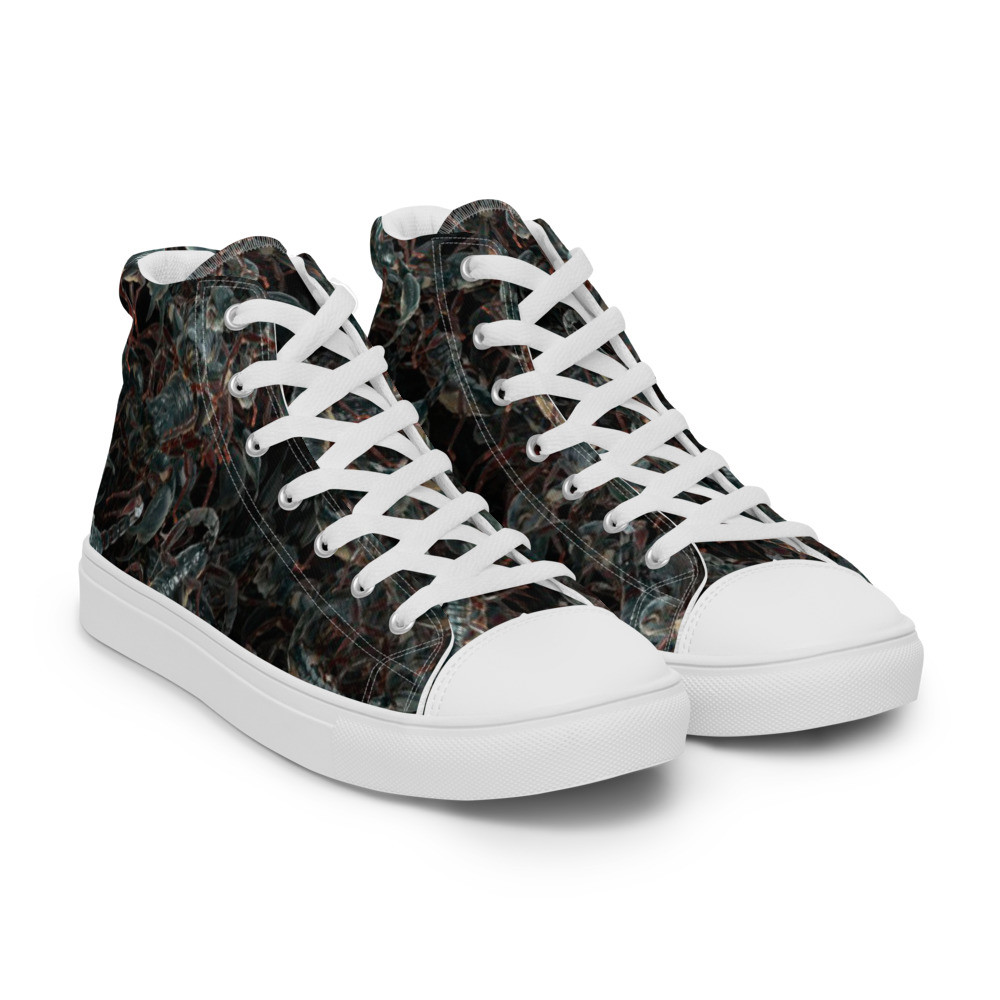 Scorpion Pit - Men’s high top canvas shoes