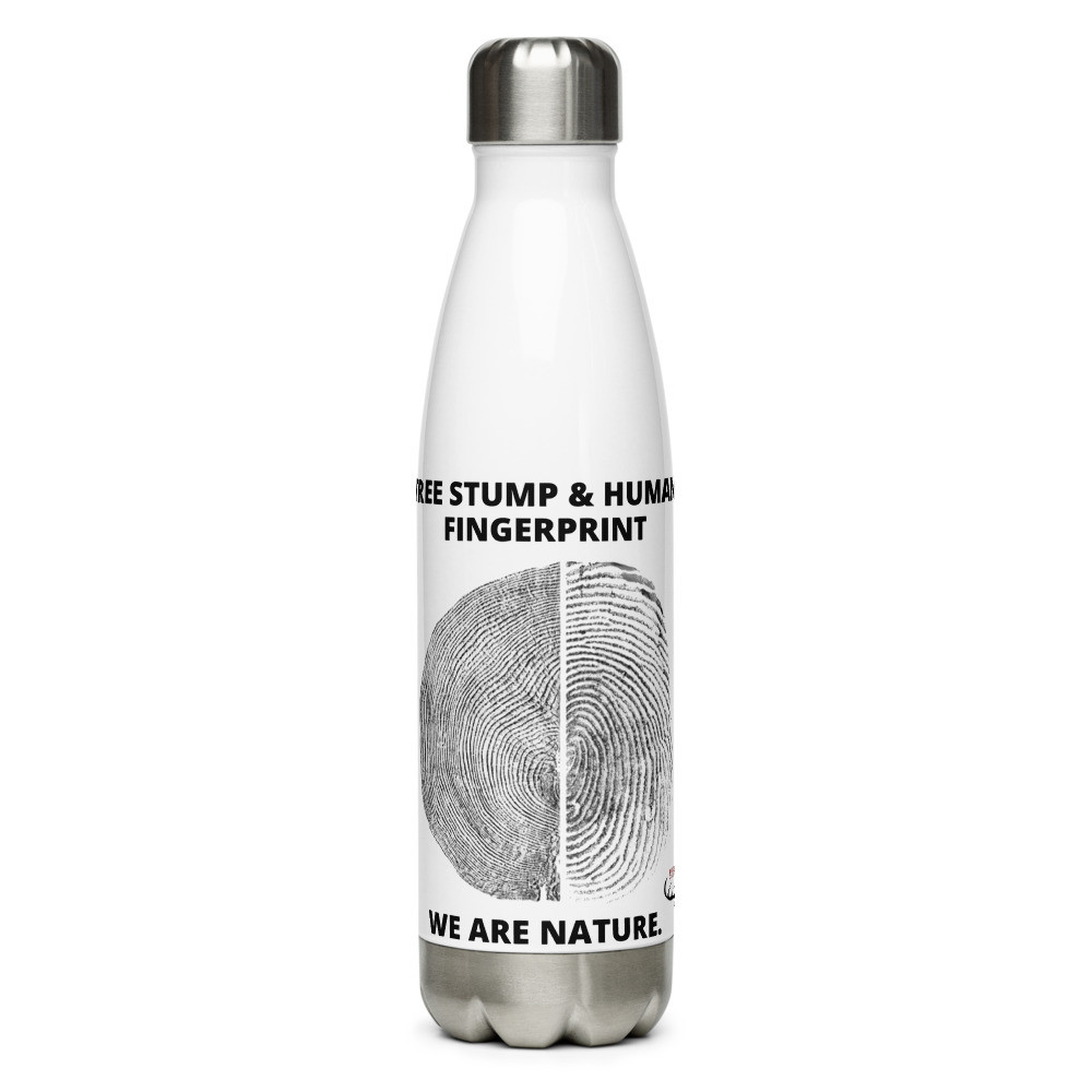 We Are Nature Stainless Steel Water Bottle