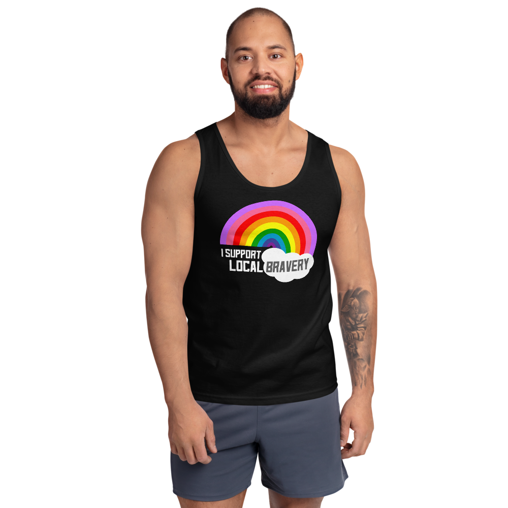 Unisex Rainbow Tank top