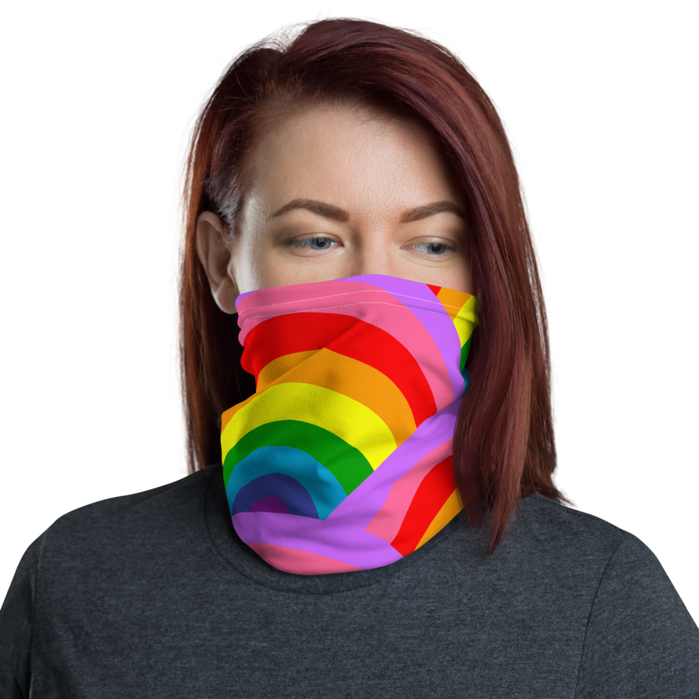 Rainbow Neck Gaiter