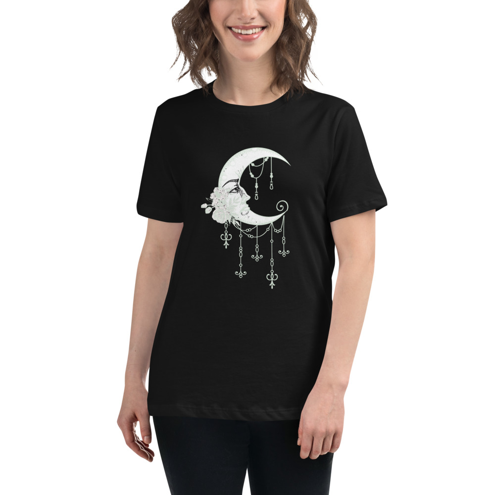 Crescent Moon Women's Relaxed T-Shirt