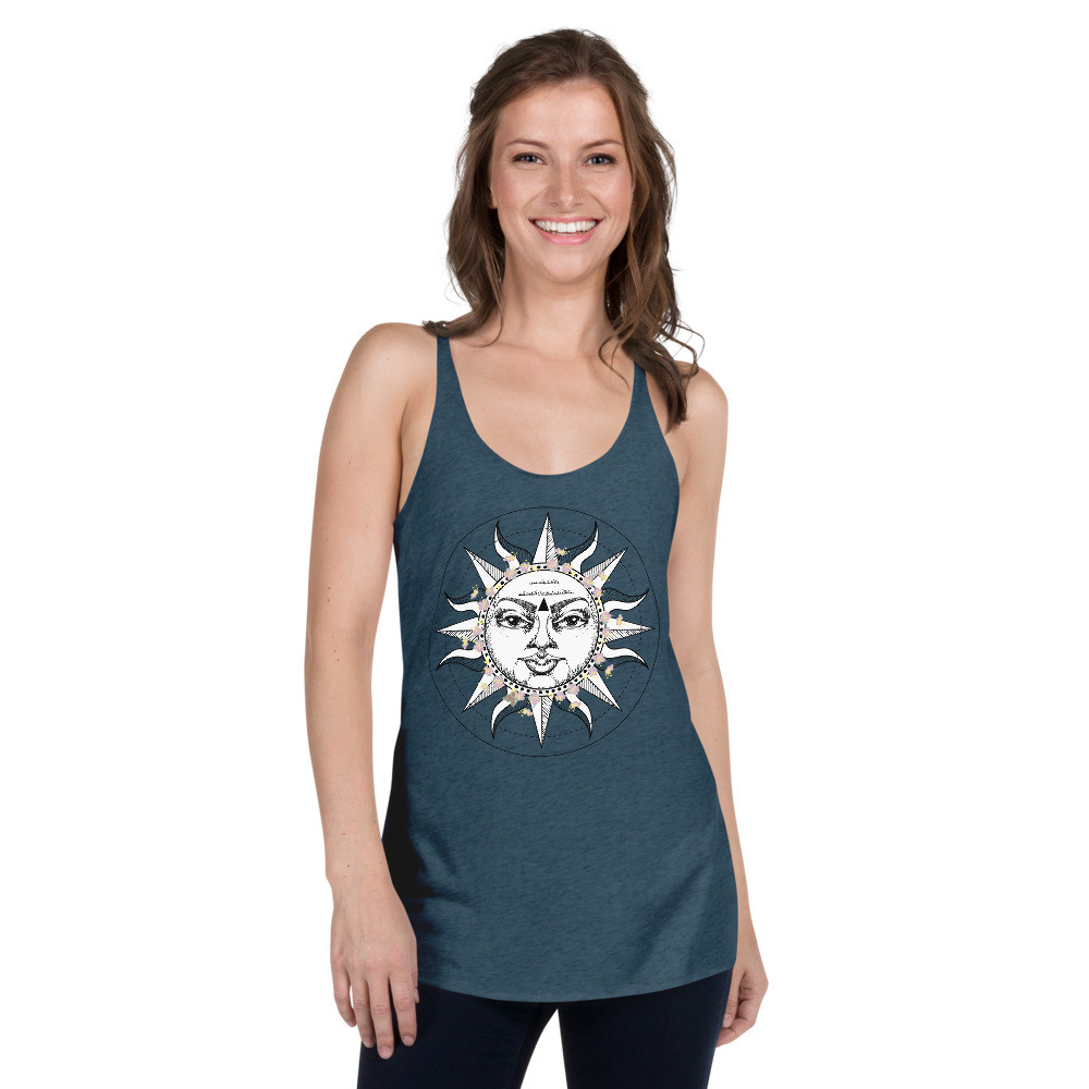 BOHO Sun  Women's Racerback Tank