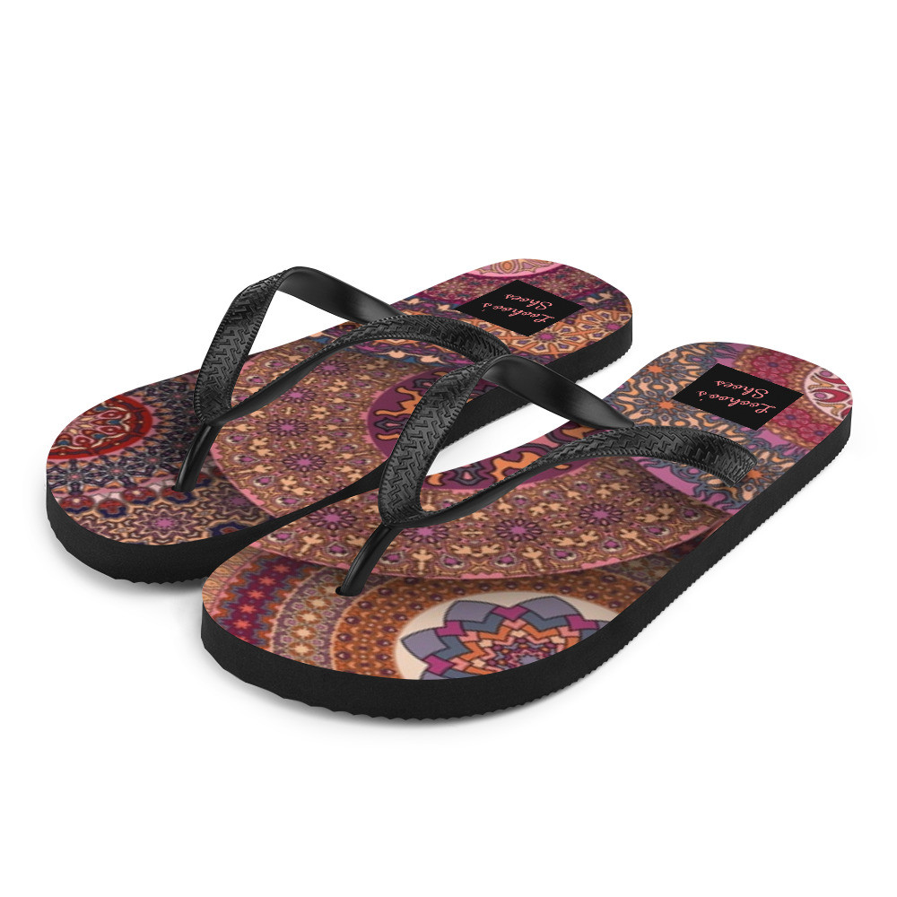 Loohoo's Shoes Kaleidoscope Flip-Flops