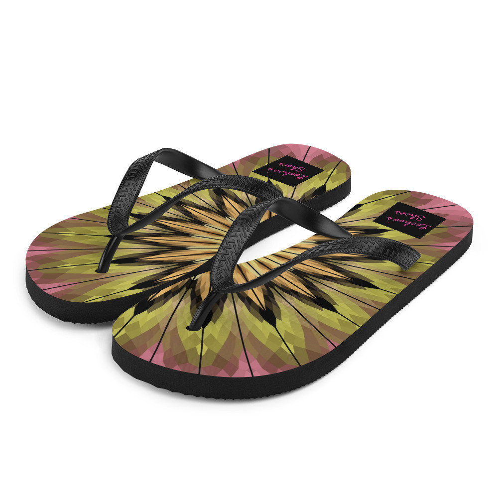 Loohoo's Shoes Sunburst Flip-Flops