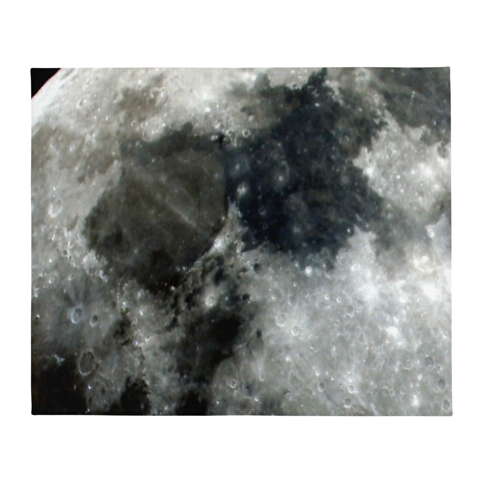 The Mares of the Moon Throw Blanket