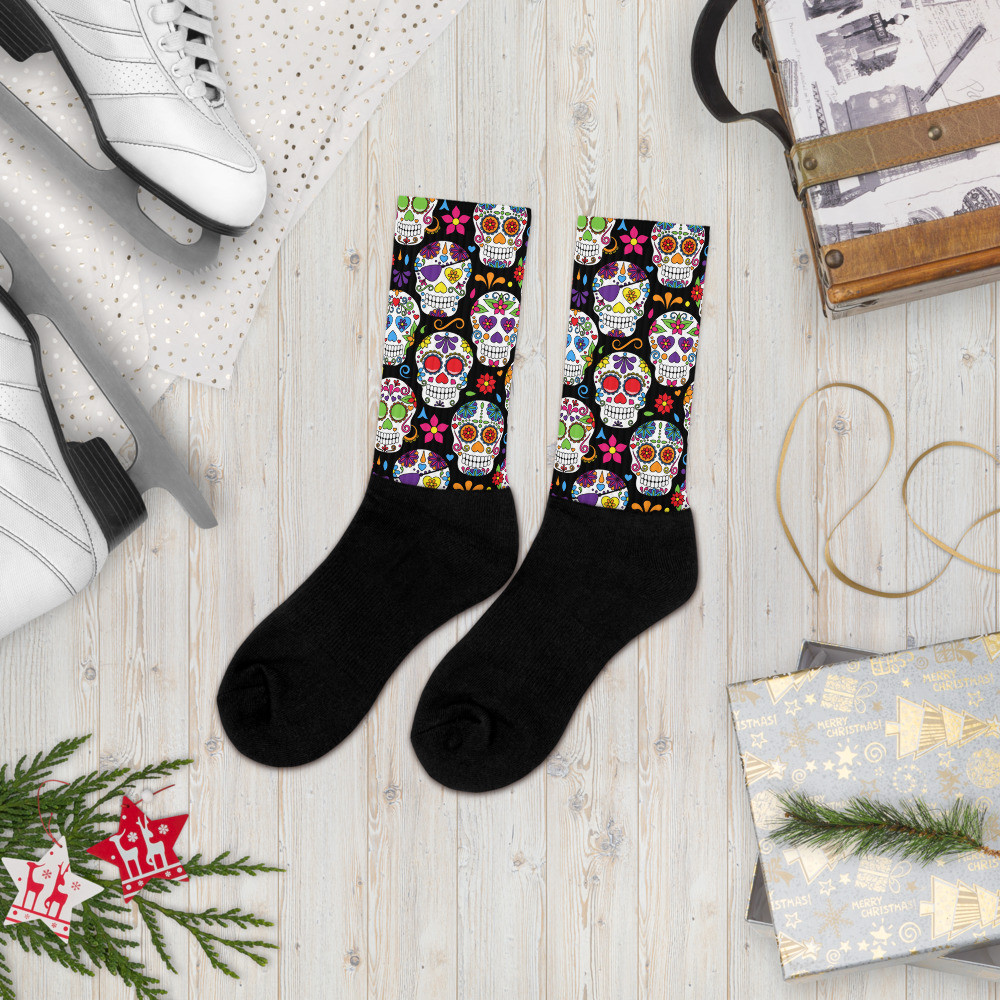 Sugar Skull Socks