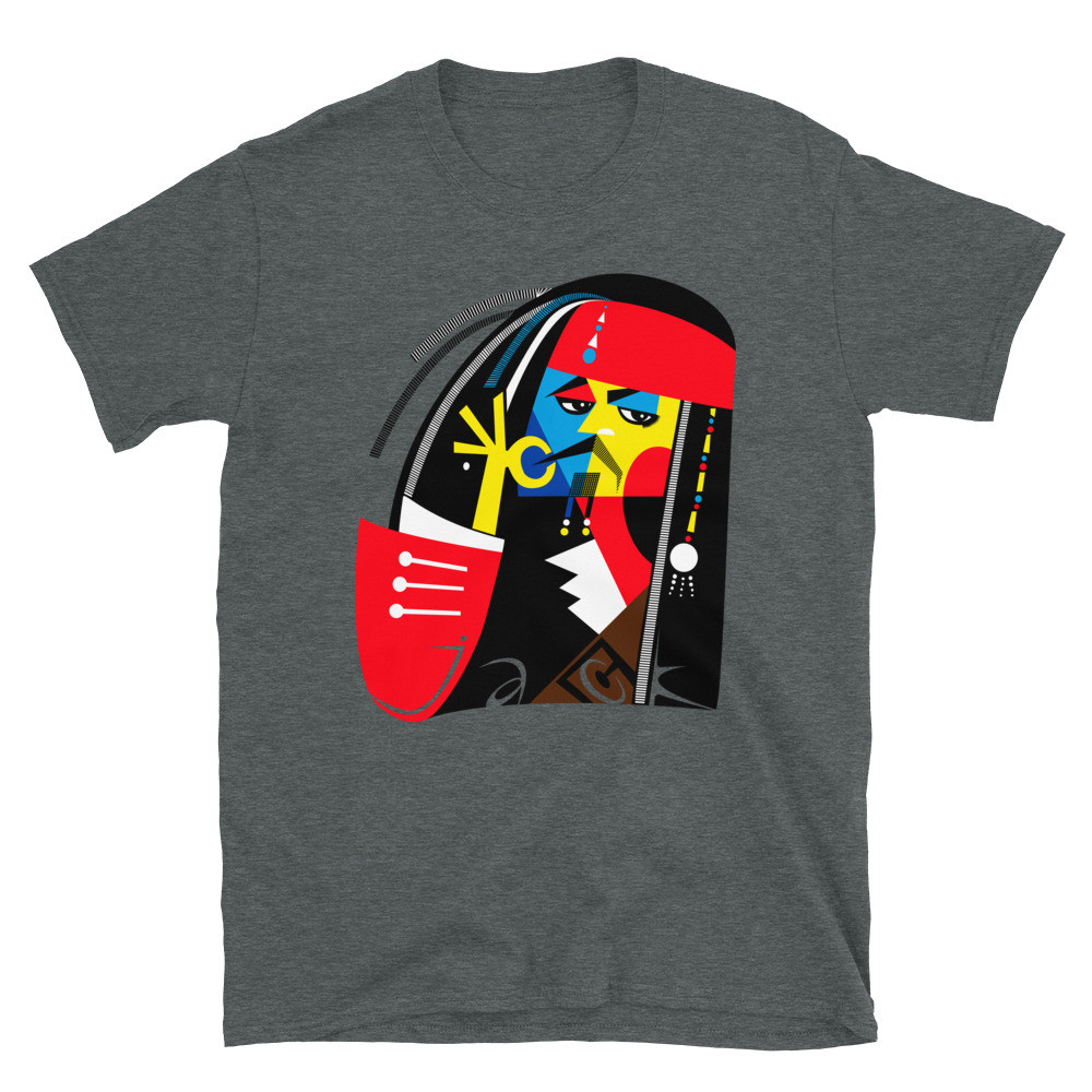 Jack the Cubist - Short-Sleeve Unisex T-Shirt (Ref. 007)