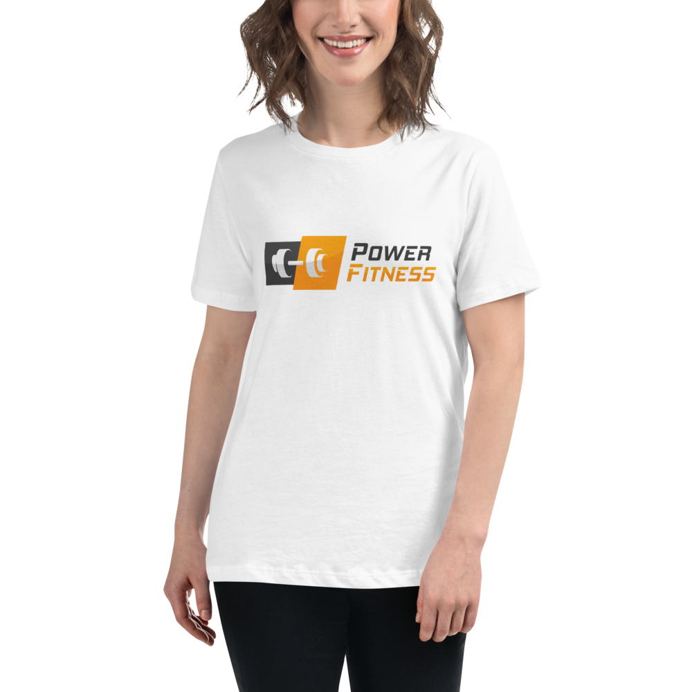 Power Fitness - Women's Relaxed T-Shirt | Bella + Canvas 6400