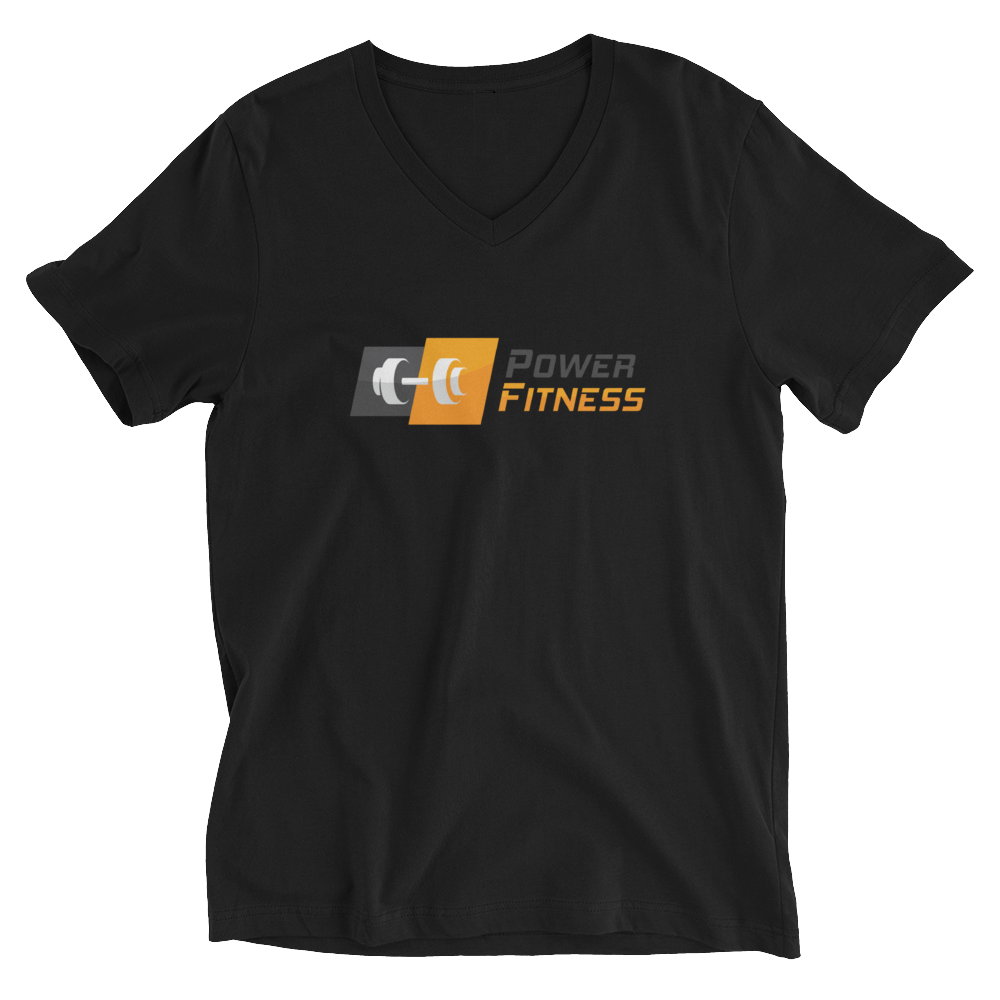 Power Fitness - Unisex V-Neck Tee | Bella + Canvas 3005