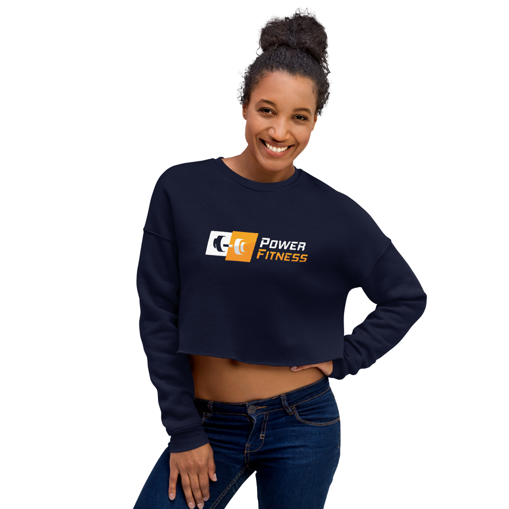 Power Fitness - Women's Cropped Sweatshirt | Bella + Canvas 7503