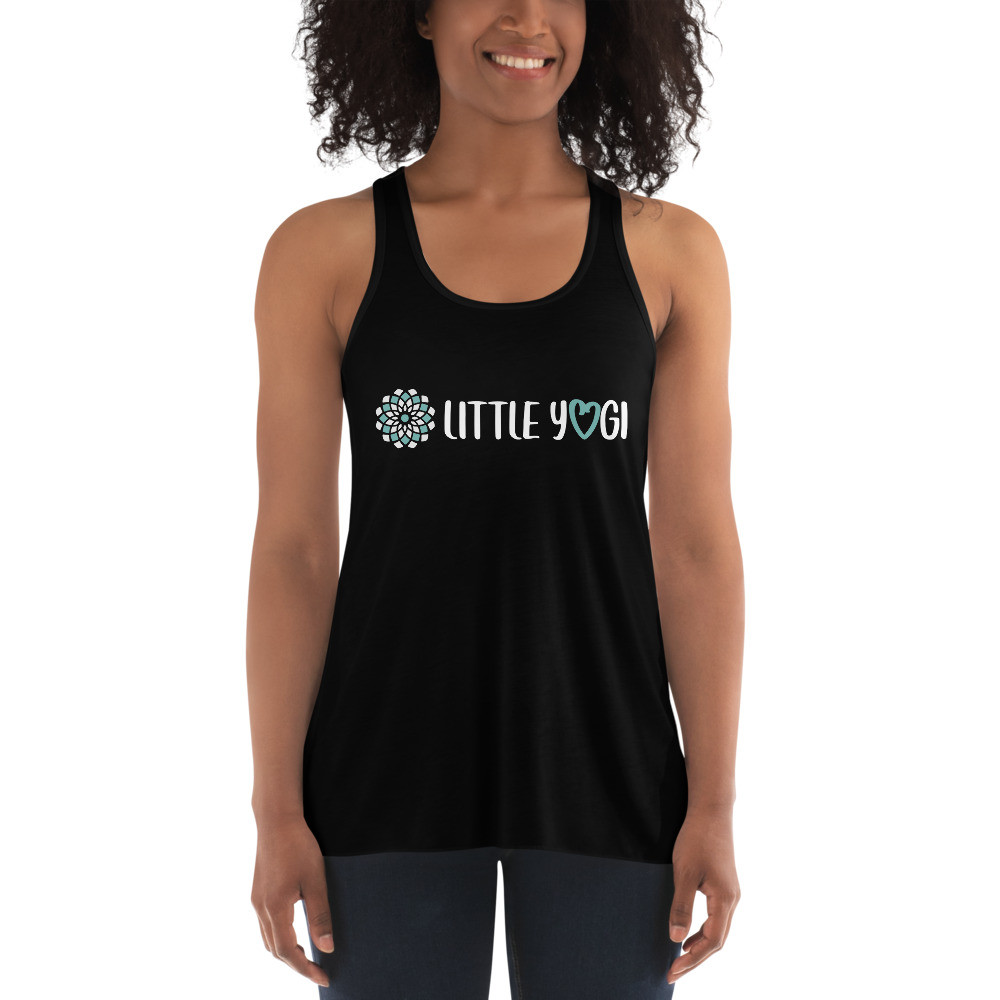 Little Yogi - Women's Flowy Racerback Tank