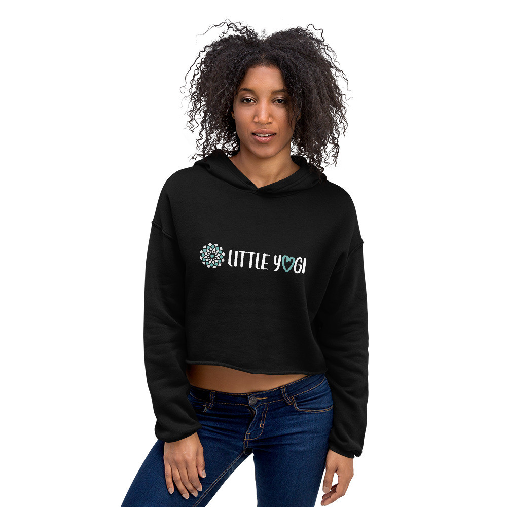 Little Yogi - Crop Hoodie
