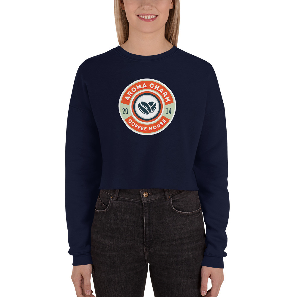 Aroma Charm Coffee House - Crop Sweatshirt