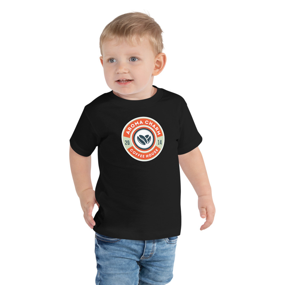 Aroma Charm Coffee House - Toddler Short Sleeve Tee