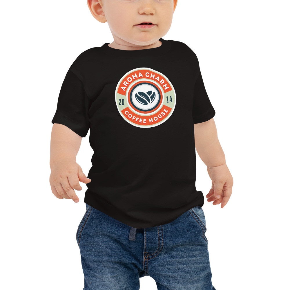 Aroma Charm Coffee House - Baby Jersey Short Sleeve Tee