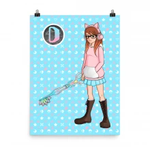 Deravity Keyblade Poster