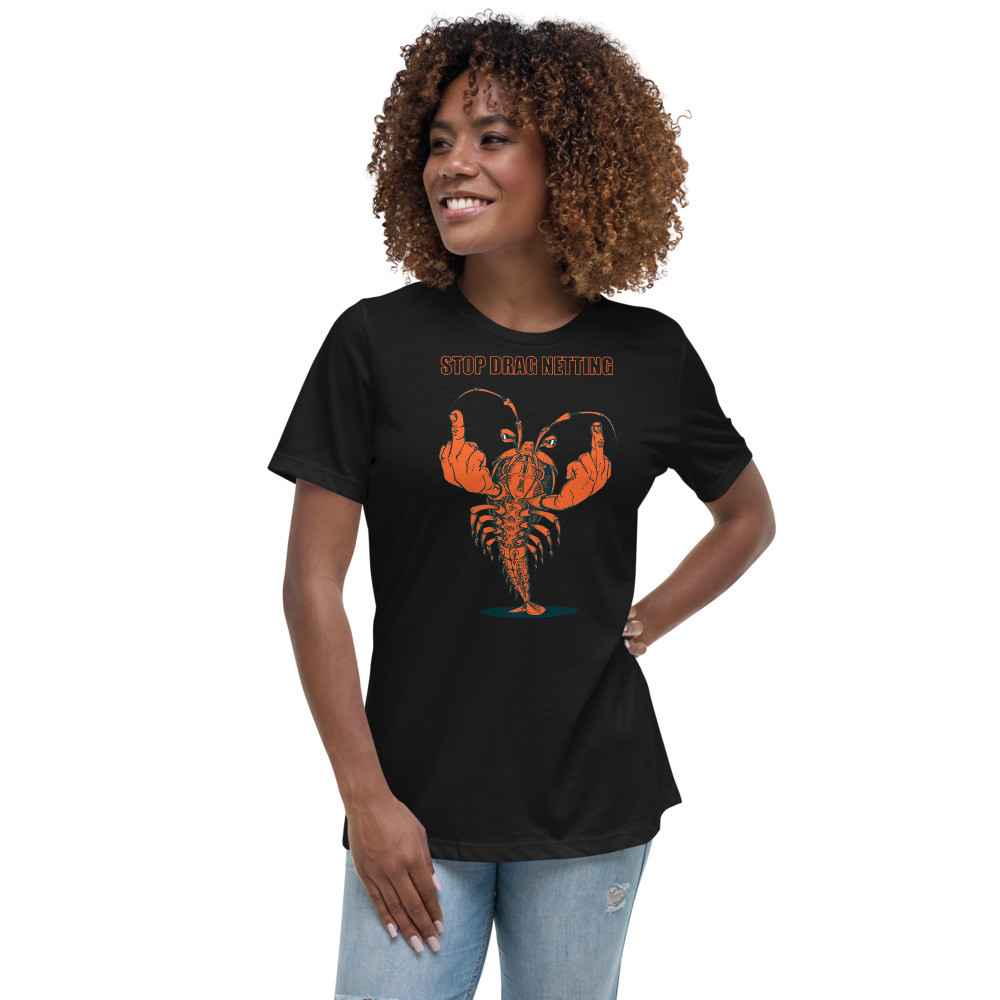 Stop Drag Netting - Women's Relaxed T-Shirt