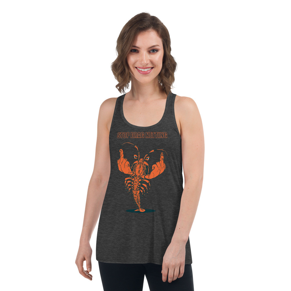 Stop Drag Netting - Women's Racerback Tank