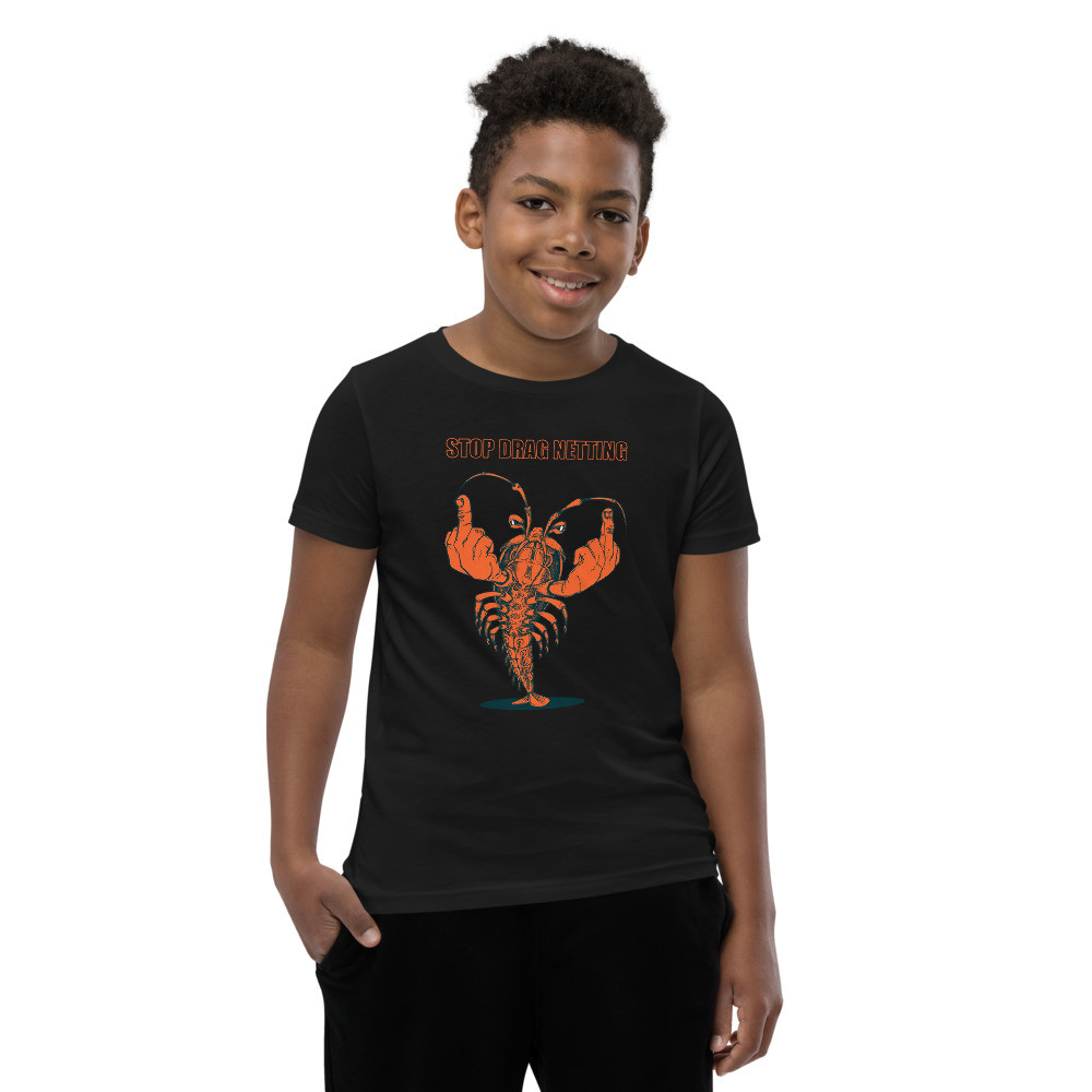 Stop Drag Netting - Youth Short Sleeve T-Shirt