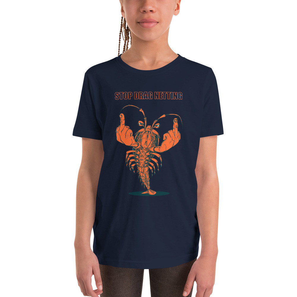 Stop Drag Netting - Youth Short Sleeve T-Shirt