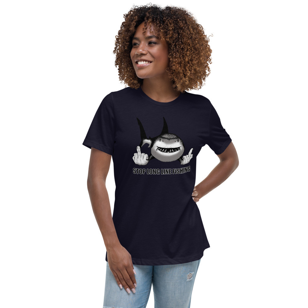 Stop Longline Fishing - Women's Relaxed T-Shirt